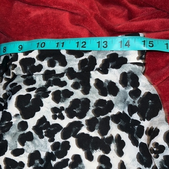 ZARA Leopard print Skort L - Picture 7 of 11